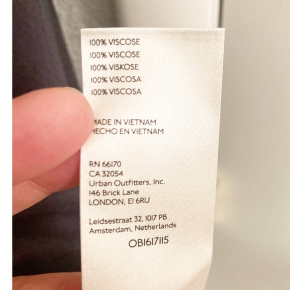 FREE PEOPLE Justina Single Shoulder Blouse Charcoal Blue Grey SZ: Medium - Picture 9 of 11